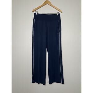 Athleta Navy Wide Leg Pants